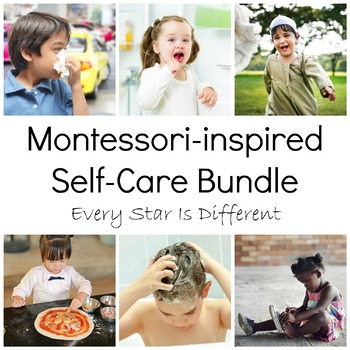 Preview of Montessori-inspired Self-Care Bundle