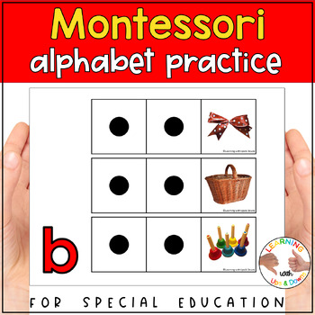 Preview of Initial sounds practice book | Montessori phonics alphabet letters a-z activity