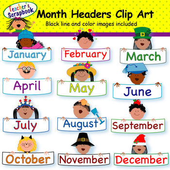 monthly clipart