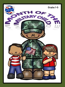 Preview of Month of the Military Child WEBQUEST and Activity Book