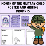 Month of the Military Child Writing Prompts and Posters