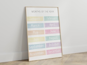 Preview of Month of the Year Poster