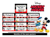 Month of the year - Disney Mickey Mouse