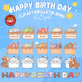 Month of year clipart : Happy birthday Clipart PNG. & Bull