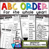 Monthly ABC Order for the Whole Year  |  Seasons, Holidays