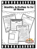 Monthly Activities to Do at Home for Preschool Families