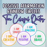 Monthly Affirmations Cards, Station Spotty Brights Decor Bundle