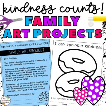 Preview of Monthly Art Projects for Preschool or Kindergarten