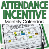 Attendance Tracker Charts & Goal Statements for Elementary