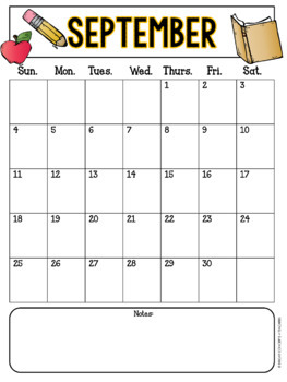 Monthly Behavior Charts & Calendars {EDITABLE} by Bright Concepts 4 ...