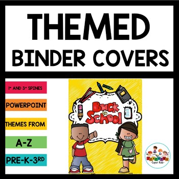 Preview of Themed Binder Covers