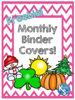 Preview of Monthly Binder Covers and Spines