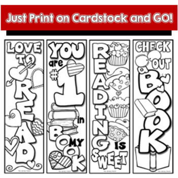 Free Coloring Bookmarks — Liz on Call