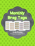 Monthly Brag Tags