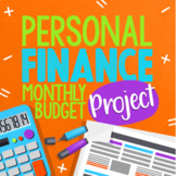 Personal Finance, Budgeting, and Planning Monthly Project