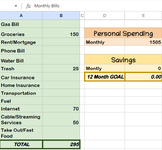 Monthly Budget Tracker