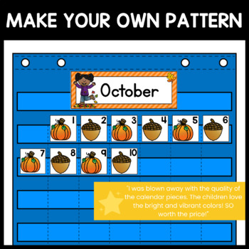 calendar numbers bundle by pocketful of centers tpt