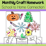 Monthly Craft Projects - Family Homework Fun