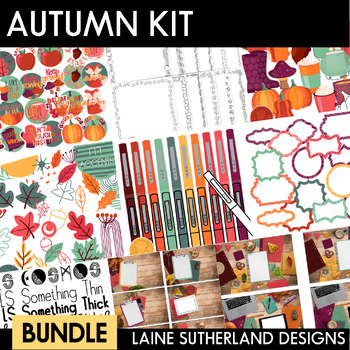 Preview of Monthly Creator Kit - Autumn/Fall {August}