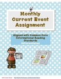 Monthly Current Event Assignment Aligned with CCS (Differe