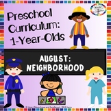 Monthly 1 Year Old Curriculum For Babies and Toddlers: Aug
