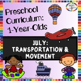 Monthly 1 Year Old Curriculum For Babies and Toddlers: Jul