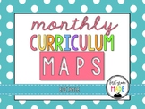Monthly Curriculum Map EDITABLE