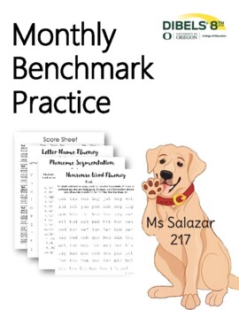 Preview of Monthly DIBELS Benchmark Practice
