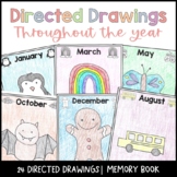 Monthly Directed Drawings Throughout the Year | Memory Boo