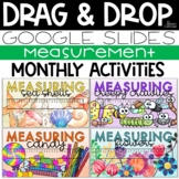 Monthly Drag & Drop Measurement Slides - Distance Learning