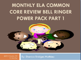 Monthly ELA Warm Ups and Bell Ringers for Visual Learners Part 1