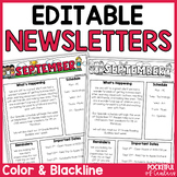 Monthly Editable Newsletter Templates