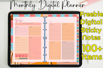 Preview of Monthly ,Finance Weight Digital Planner