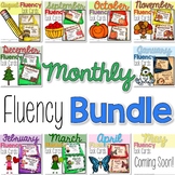 Monthly Fluency Task Card Bundle