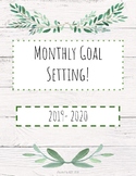 Monthly Goal Setting Guide For Teachers