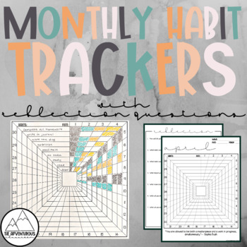 Preview of Monthly Habit Tracker