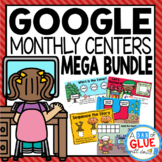 Monthly & Holiday Google Slides Mega Bundle for Kinder, Pr