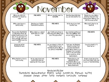 Monthly Journal Prompts by Coachin' It Out | Teachers Pay Teachers