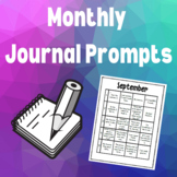 Monthly Journal Prompts