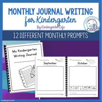 Preview of Monthly Journal Writing in Kindergarten