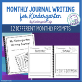 Monthly Journal Writing in Kindergarten