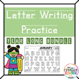 Monthly Letter Formation Tracing Pages Writing Practice Ye