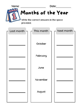 Preview of Monthly Marvels: Critical Thinking Worksheet for Kids
