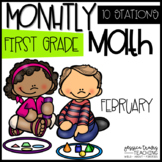 Monthly Math {1st Grade} FEBRUARY