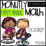 Monthly Math - 1st Grade - OCTOBER
