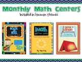 Monthly Math Centers Set 3 (Themes)