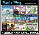 Monthly Math Games - The Bundle