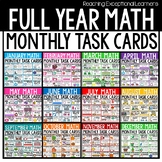 Monthly Math Task Boxes for Special Education