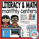 First Grade Science of Reading Literacy Centers & Math Cen