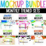 Monthly Mockups Bundle | Holiday Seller Photos